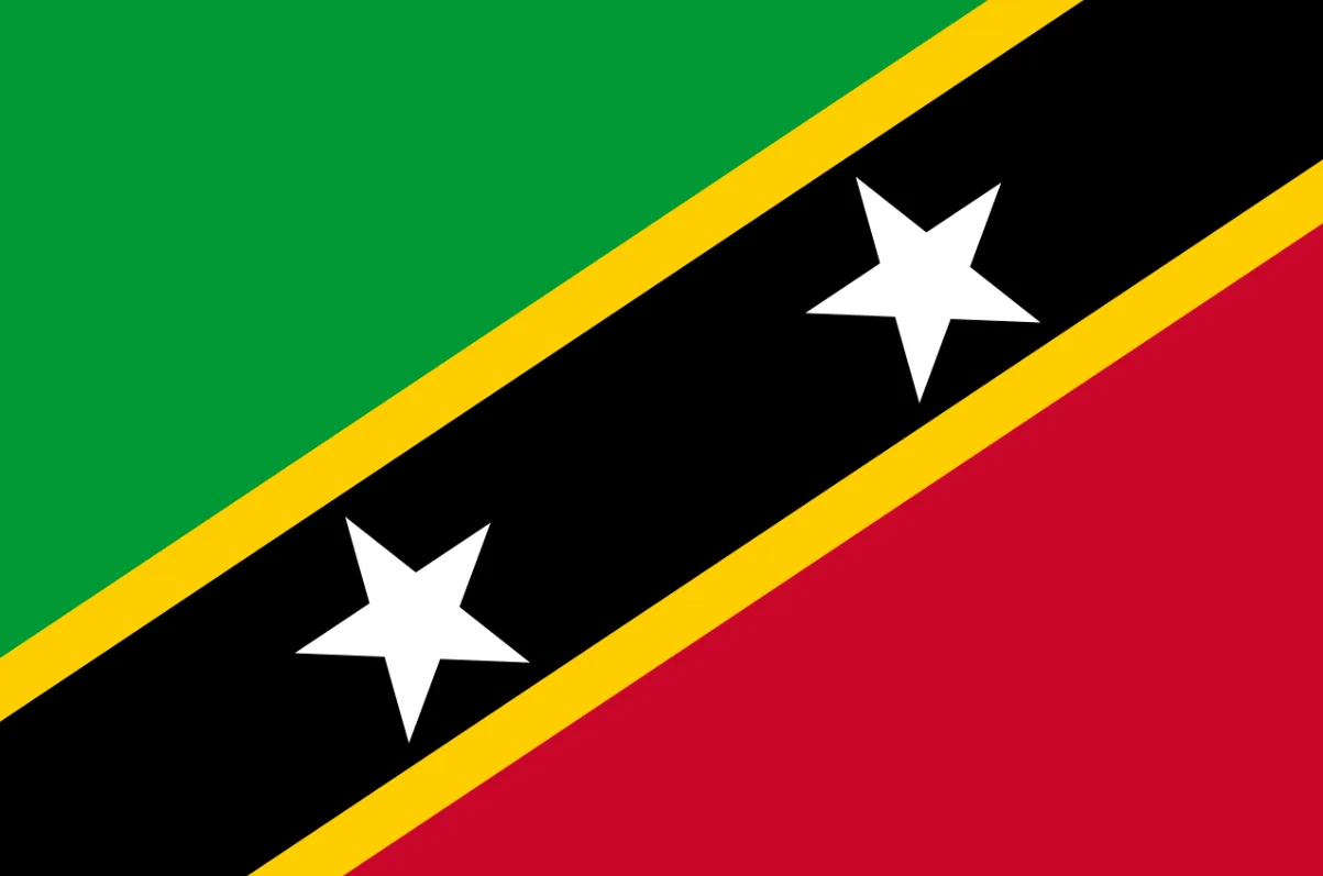 St Kitts & Nevis flag