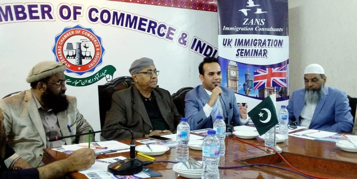 UK Immigration Seminar at Hyderabad Chamber of Commerce
