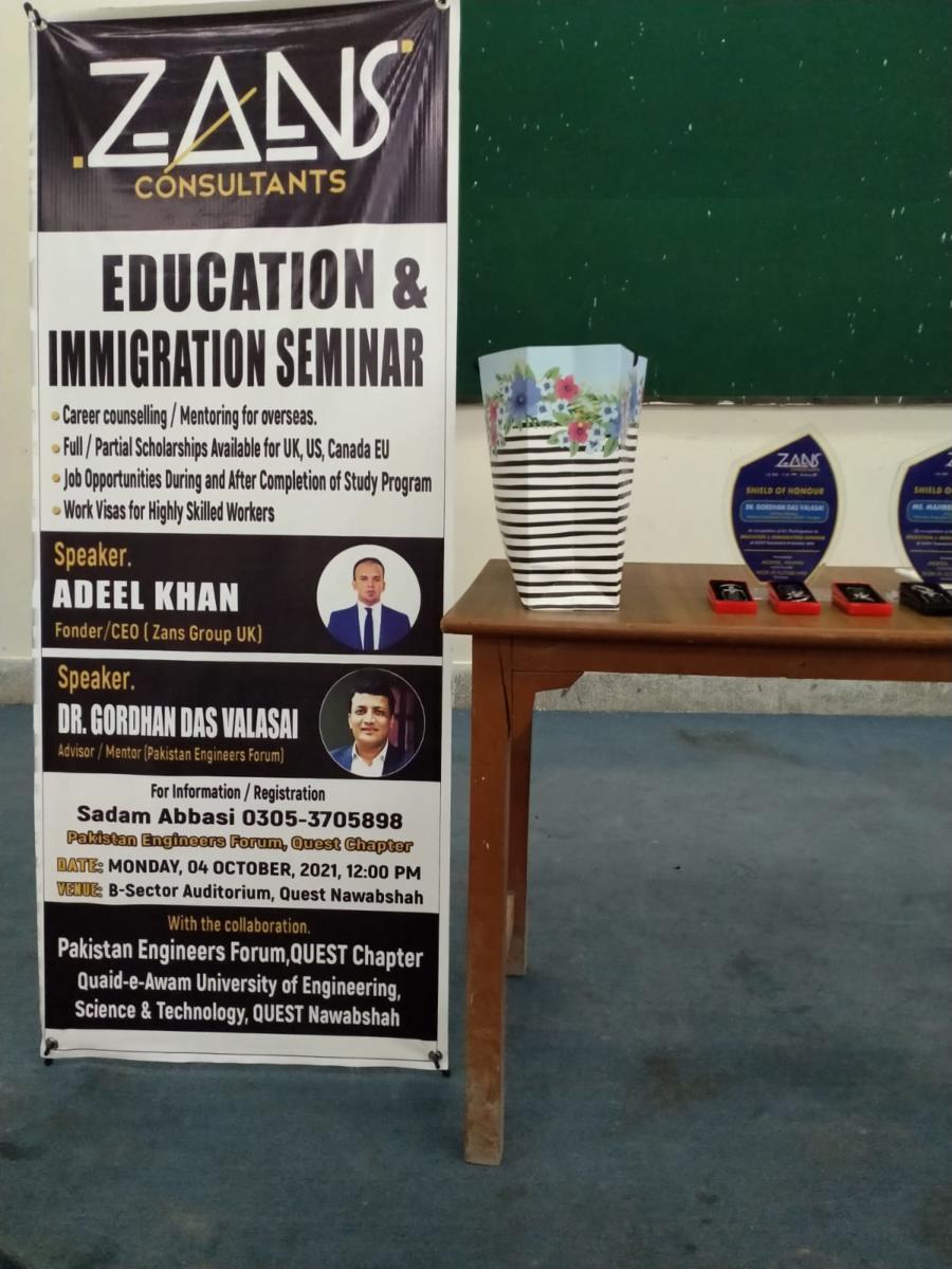 Education & Immigration Seminar at Quaid-e-Awam University gallery image 17
