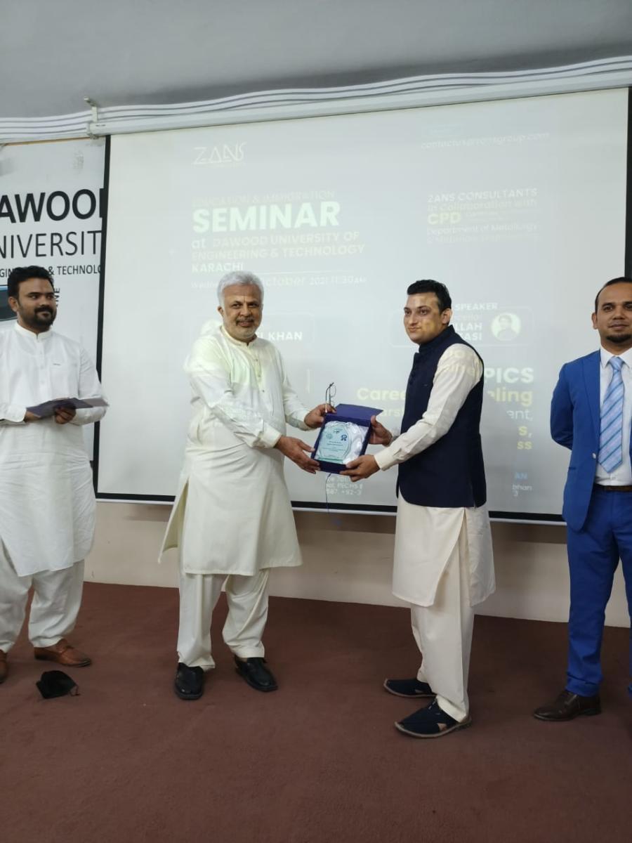 Seminar at Dawood University of Engineering & Technology gallery image 6