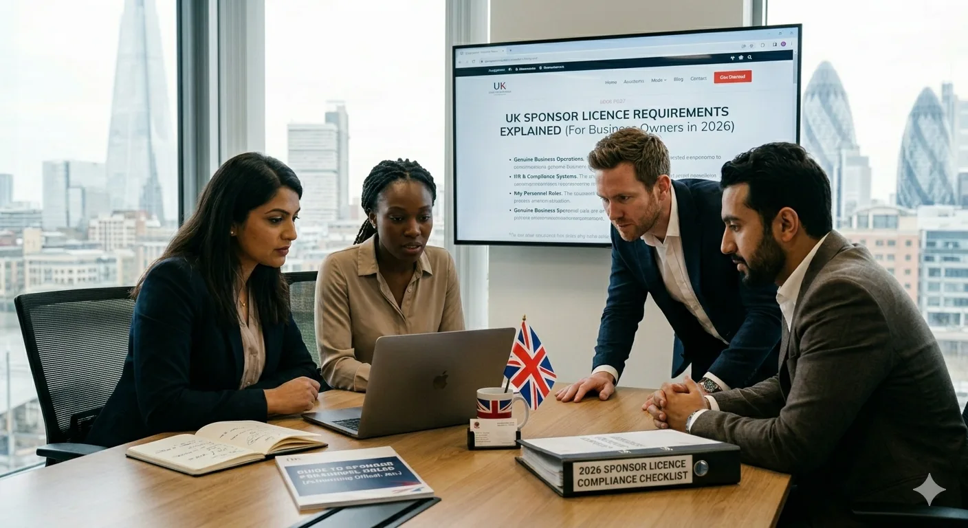 UK Sponsor Licence Requirements Explained for Business Owners in 2026