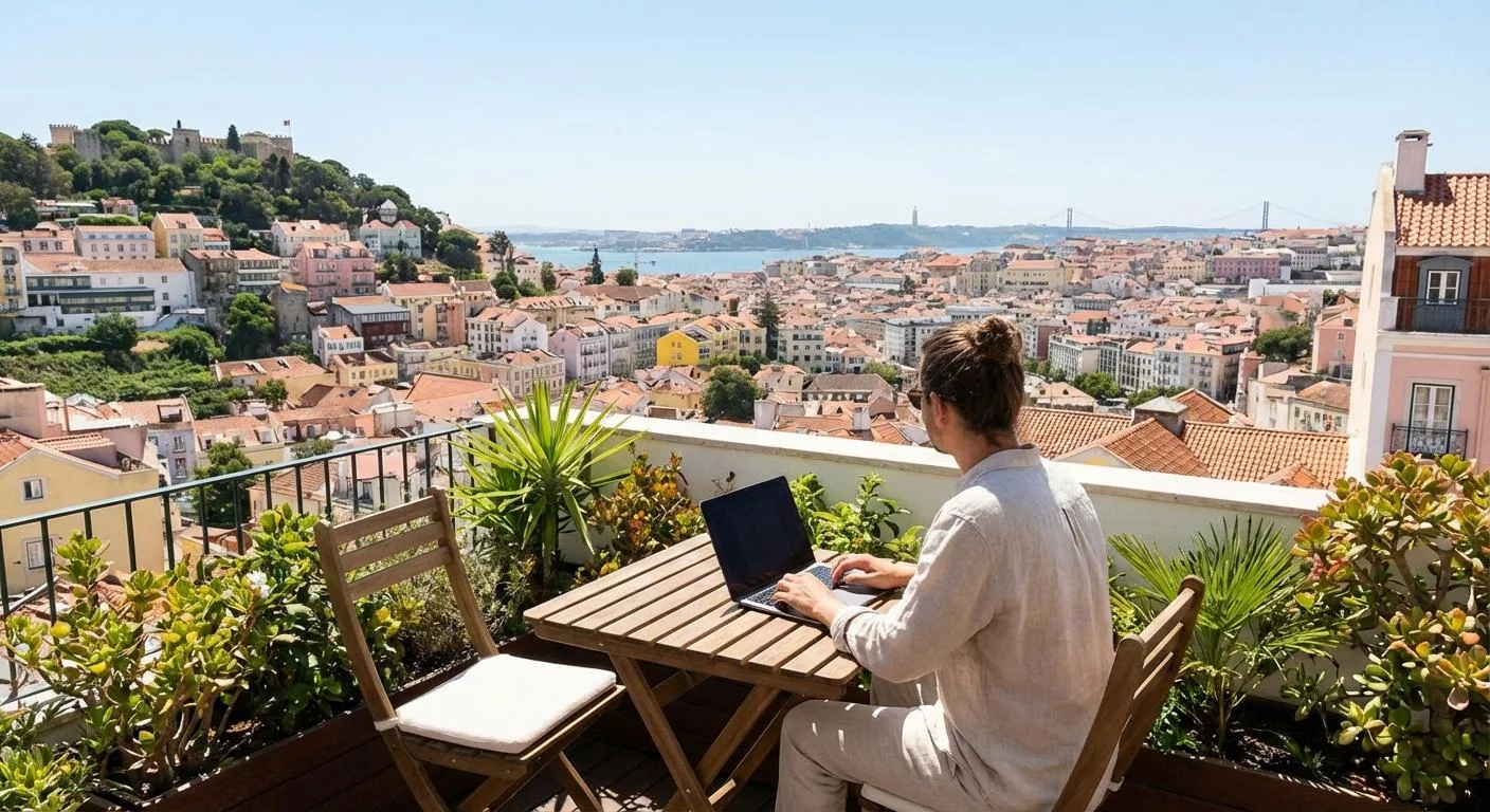 Portugal D8 Digital Nomad Visa for remote workers and freelancers