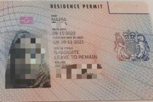 Maira - UK Graduate Work Visa