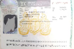 Noorain UK Visa